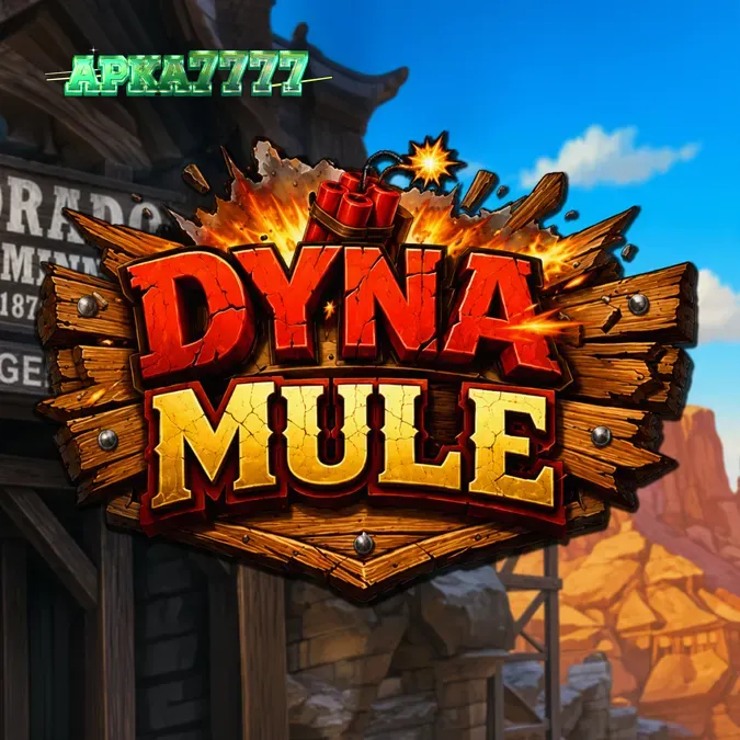 Tampilan antarmuka slot seluler Dyna Mule dengan grid 6x4 yang dioptimalkan.